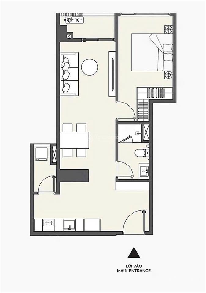 Masteri grandview (a1x01) 1pn1wc 60m2 giá 6.6 tỷ all in, chủ kẹt tiền bán lỗ, hỗ trợ vay