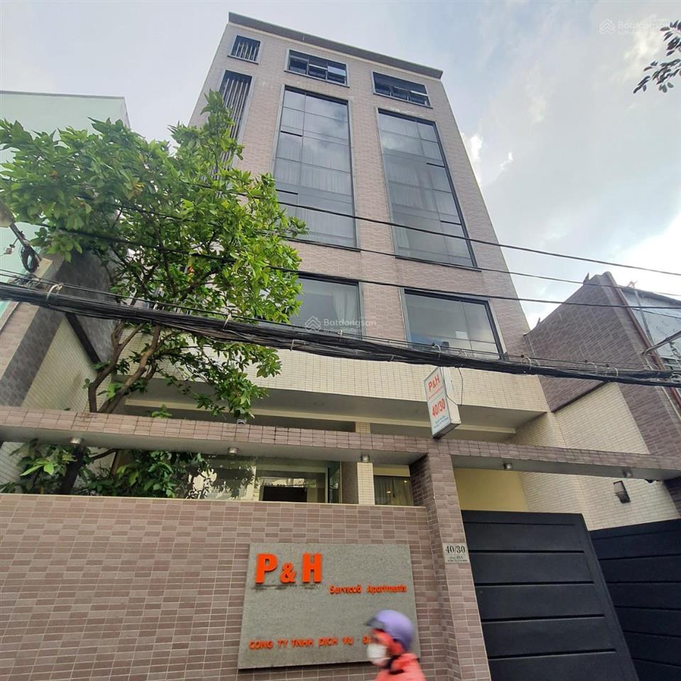 Cho thuê nhà 40/12 nguyễn văn đậu, p6, bình thạnh. 1 trệt lửng 3 lầu sân thượng. thang máy, pccc