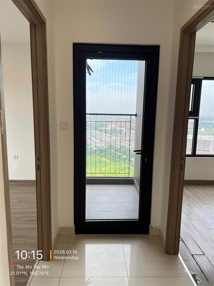 Cho thuê căn 2 ngủ + 70m2 giá chỉ 7.5tr/th vinhomes smart city. 0366 909 ***