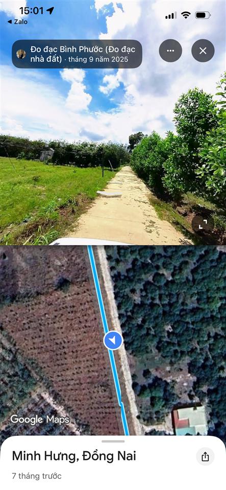 Chính chủ cần bán 5.000m2 đất vườn tại khu phố 6, minh hưng, chơn thành, bình phước