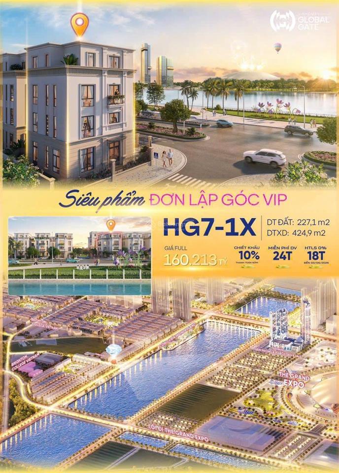 Chính chủ tôi cần bán căn đơn lập thiên nga 09 view trực diện hồ 32ha vin cổ loa
