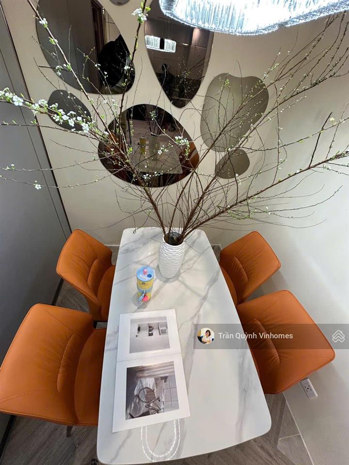 Bán căn hộ 1pn+ căn to 52m² full đồ nội thất cao cấp tòa mới nhất, view tây nam gần bến bus