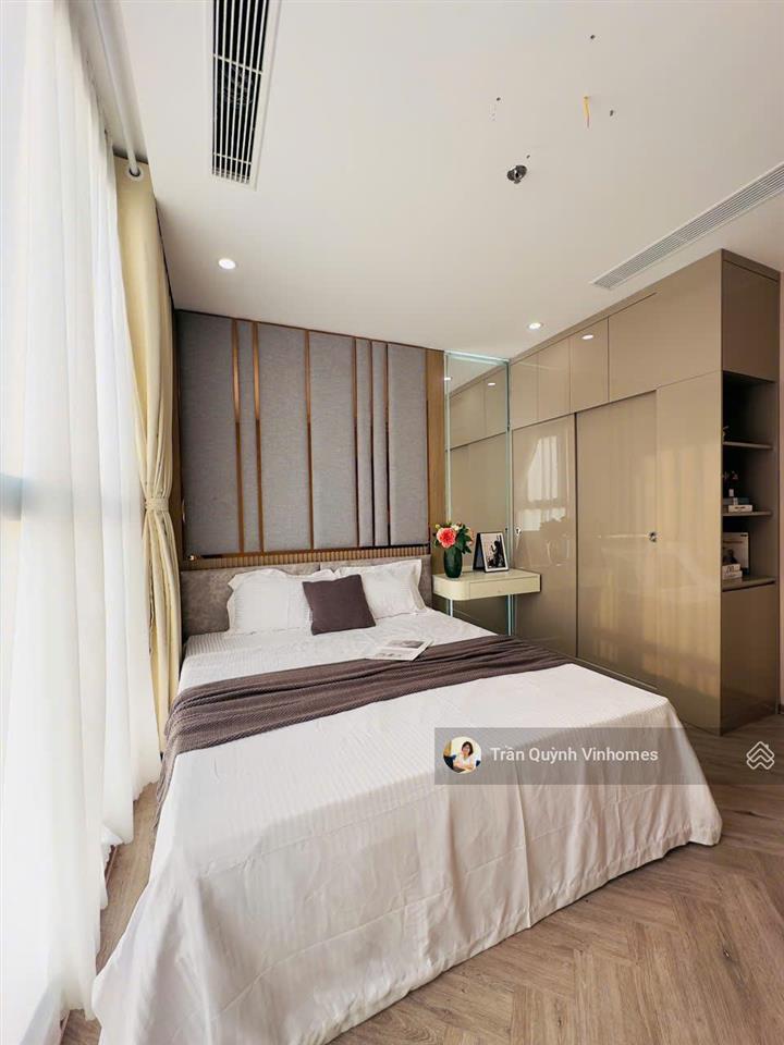 Bán căn hộ 1pn+ căn to 52m² full đồ nội thất cao cấp tòa mới nhất, view tây nam gần bến bus