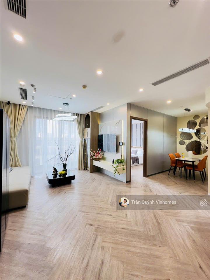 Bán căn hộ 1pn+ căn to 52m² full đồ nội thất cao cấp tòa mới nhất, view tây nam gần bến bus