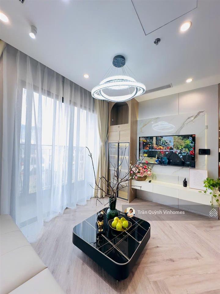 Bán căn hộ 1pn+ căn to 52m² full đồ nội thất cao cấp tòa mới nhất, view tây nam gần bến bus