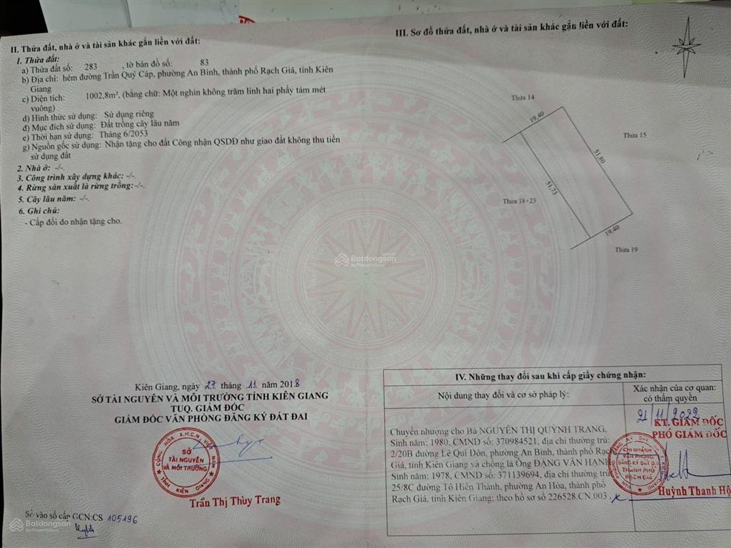 Chuyển về quê ở, cần bán lại nhà vườn tại hẻm 86 trần quý cáp, an bình, tp. rạch giá, kiên giang