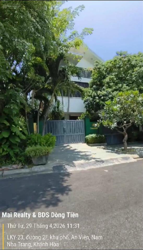 Bài toán đầu tư lợi nhuận 8.6 tỷ với biệt thự 3 tầng 264m2 ngay mt đường 2f view trực diện sông đẹp
