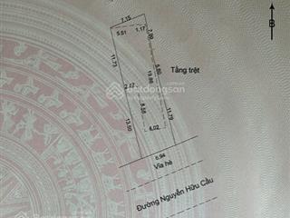 Bán nhà mặt phố tại đường nguyễn hữu cầu, hòa hải, ngũ hành sơn, đà nẵng, 12,3 tỷ, 173 m2  hot!