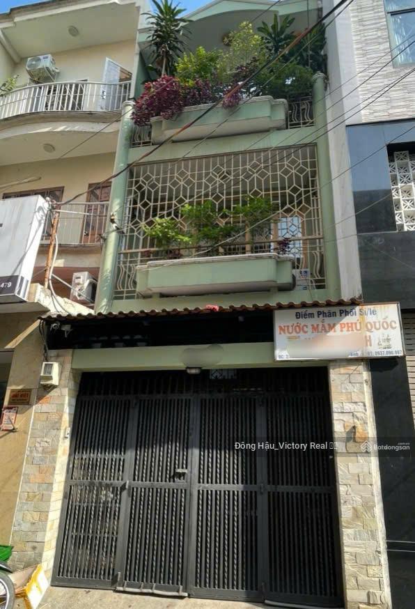 Bán nhà hxh phạm phú thứ, ngay bàu cát 4  dt 4 x 15  3 tầng  giá 9.8 tỷ tl