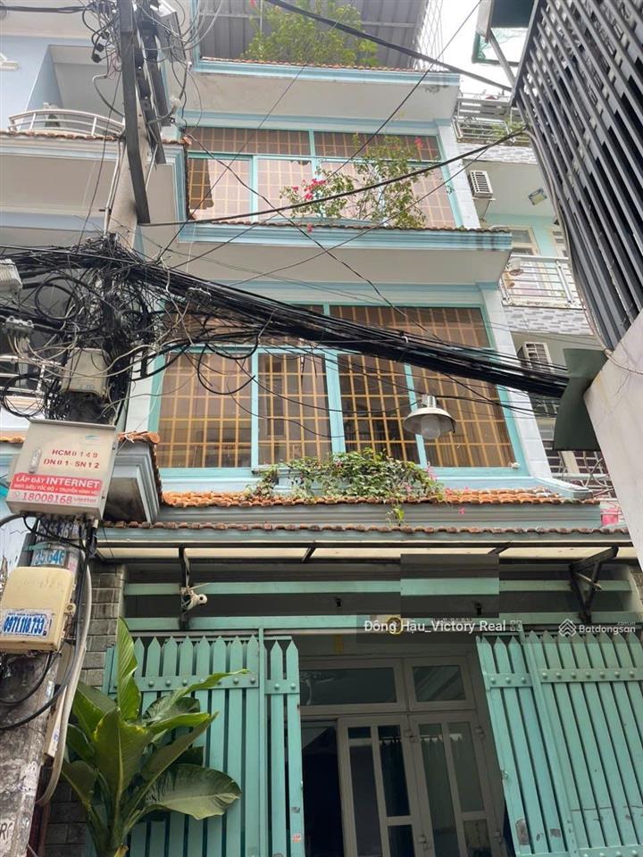 Bán nhà hồng lạc  dt 4,3 x 13,5  59m²  1 trệt 2 lầu sân thượng  giá 7,4 tỷ tl