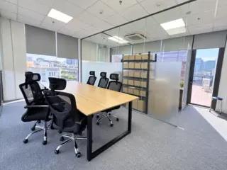 Cho thuê văn phòng 110m² lầu 7, 215 nguyễn văn thủ, quận 1, có nội thất