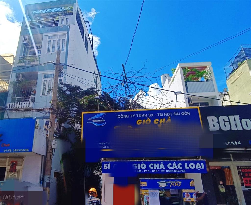 Mặt bằng đường bắc hải quận 10 riêng tư