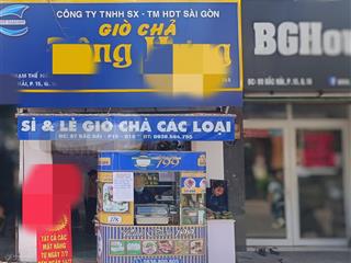 Mặt bằng đường bắc hải quận 10 riêng tư