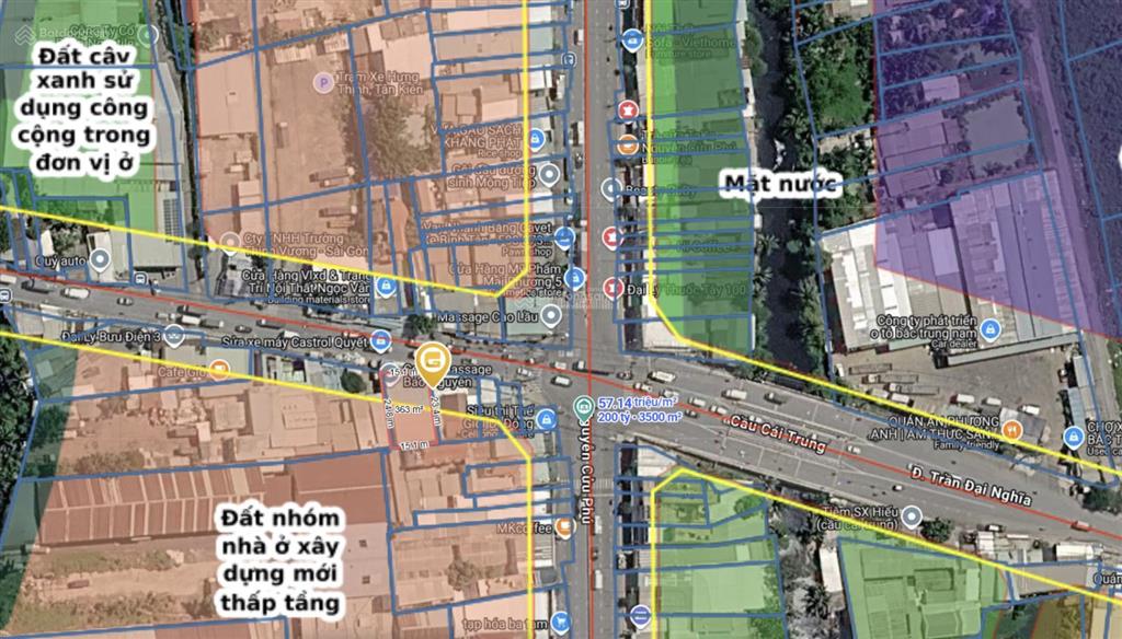 Nhà mặt tiền chợ 15m1, đường trần đại nghĩa, gần ngã tư giao nguyễn cửu phú