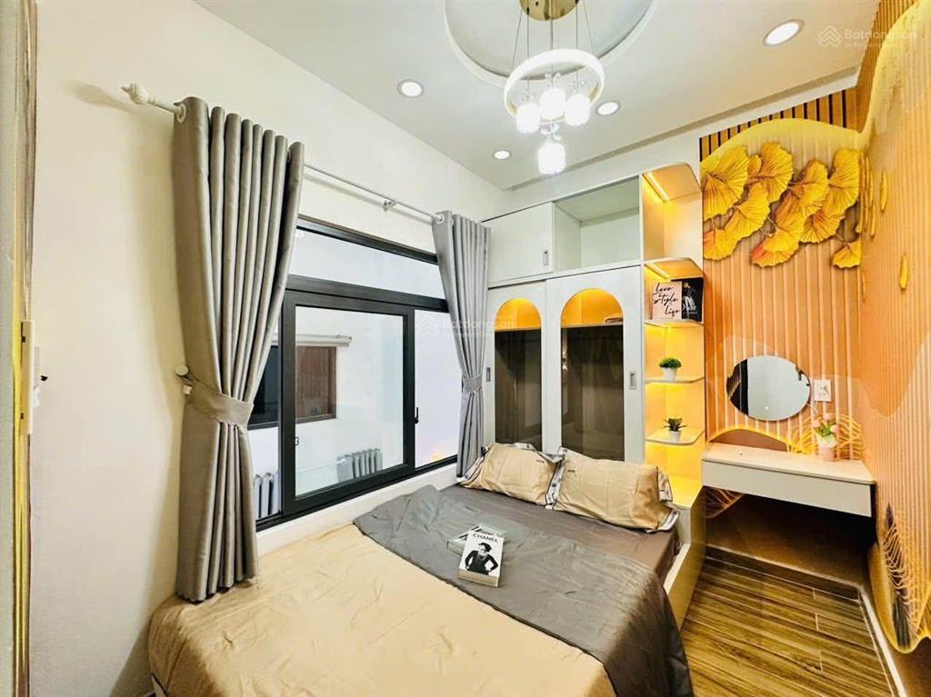 Nhà 1 lửng 28.1m2 căn góc hẻm thông đường quang trung, sát chung cư khang gia