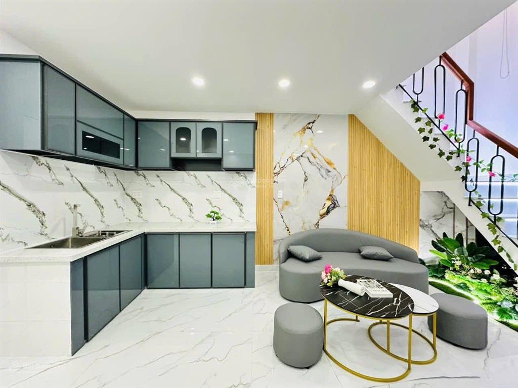 Nhà 1 lửng 28.1m2 căn góc hẻm thông đường quang trung, sát chung cư khang gia