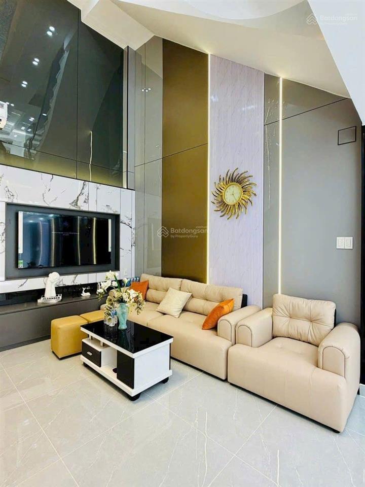 Nhà 5 tầng 36.2m2 hẻm xe hơi đường huỳnh văn nghê, gần chợ phạm văn bạch