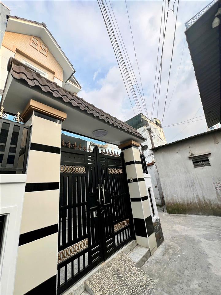 Nhà 1 lầu 67m2 sát mặt tiền phạm văn chiêu, gần chợ thạch đà