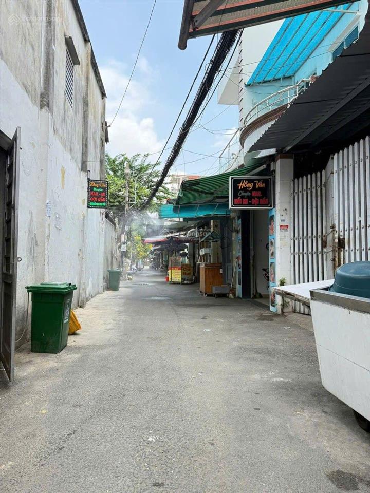 Nhà 1 lầu 17.8m2 hẻm thông sát mặt tiền lê văn thọ, ngay chợ hạnh thông tây