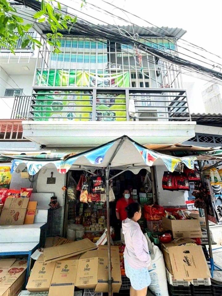 Nhà 1 lầu 17.8m2 hẻm thông sát mặt tiền lê văn thọ, ngay chợ hạnh thông tây
