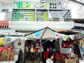 Nhà 1 lầu 17.8m2 hẻm thông sát mặt tiền lê văn thọ, ngay chợ hạnh thông tây
