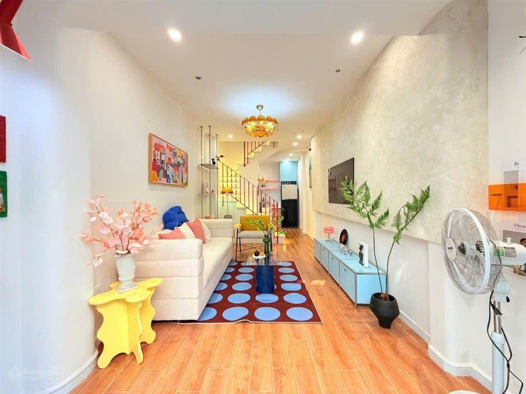Nhà 1 lầu 25m2 hẻm xe hơi 3m chỉ 30m ra mặt tiền, ngay chợ an nhơn