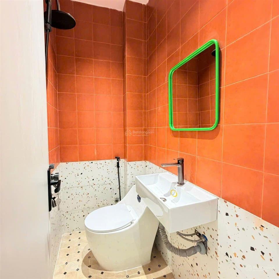 Nhà 1 lầu 25m2 hẻm xe hơi 3m chỉ 30m ra mặt tiền, ngay chợ an nhơn
