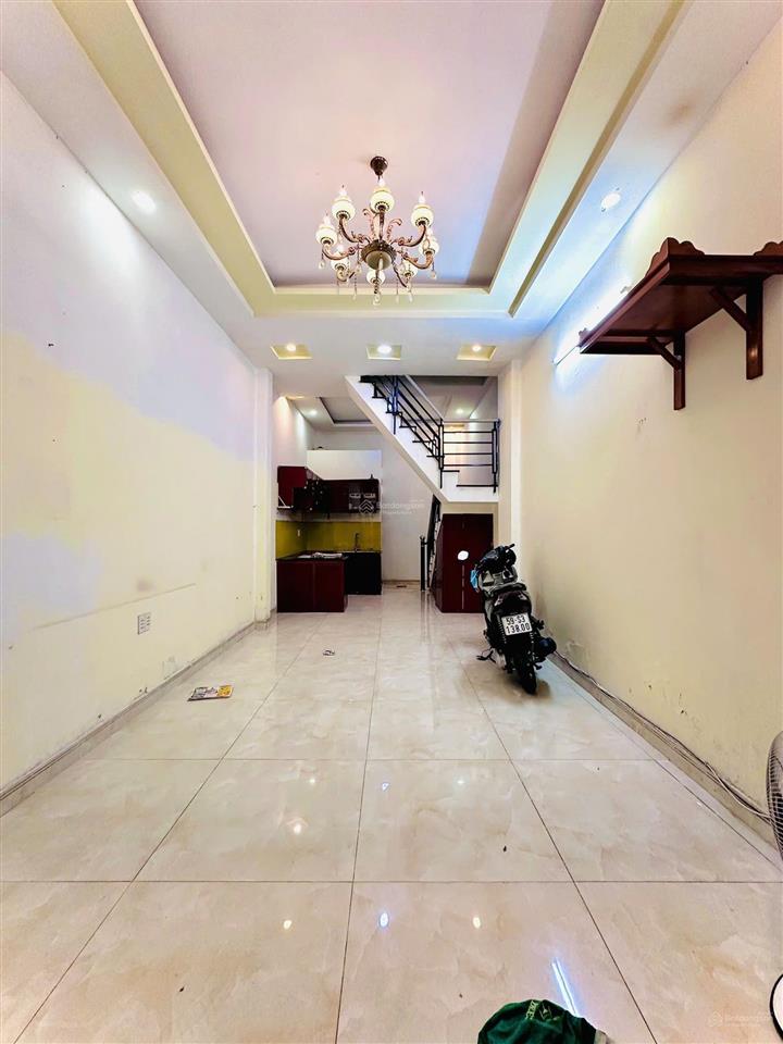 Nhà 1 lầu 36.2m2 hẻm xe hơi sát mặt tiền, ngay lottemart nguyễn văn lượng
