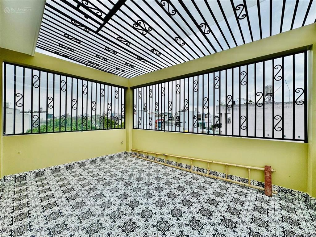Siêu phẩm xây mới 4 tầng 64.6m² căn góc 2 mặt hẻm xe hơi, gần emart 2