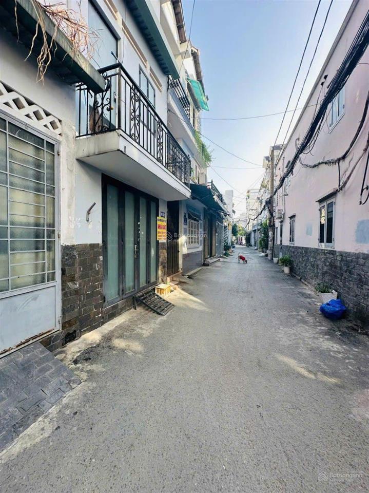 Nhà 1 lầu 22m² hẻm xe hơi trước sau đường bùi quang là, gần emart 2