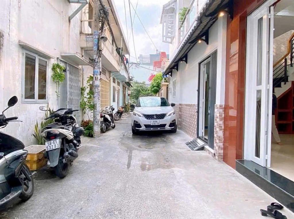 Nhà 1 lầu 41m² hẻm xe hơi, chỉ 10m ra mặt tiền, ngay công viên làng hoa
