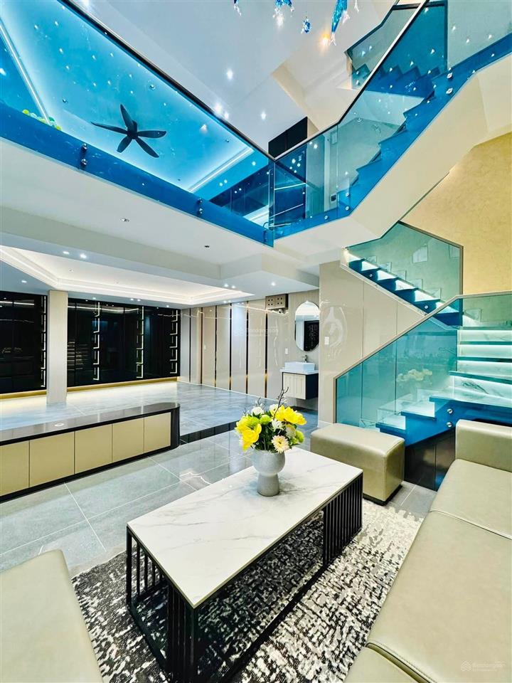 Nhà xây mới 5 tầng 57,3m2 căn góc 2 mặt đường số 30, ngay chợ an nhơn
