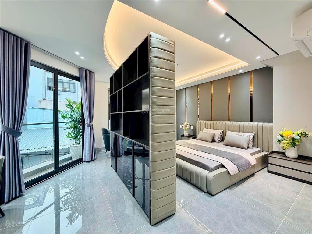 Nhà xây mới 5 tầng 57,3m2 căn góc 2 mặt đường số 30, ngay chợ an nhơn