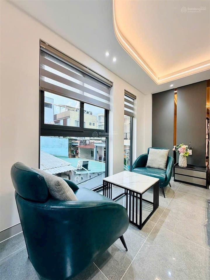 Nhà xây mới 5 tầng 57,3m2 căn góc 2 mặt đường số 30, ngay chợ an nhơn