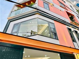Nhà xây mới 5 tầng 57.3m² căn góc 2 mặt đường số 30, ngay chợ an nhơn