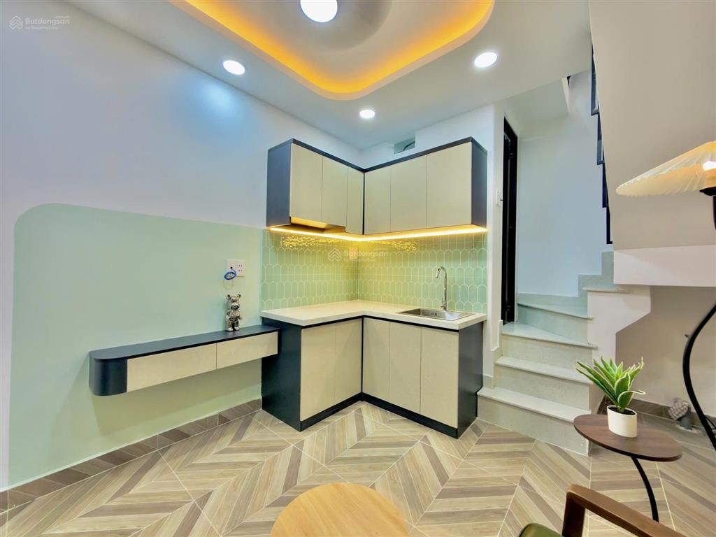 Nhà 1 lầu + lửng 12m² hẻm 3m sát mặt tiền ngô đức kế, gần chợ bà chiểu