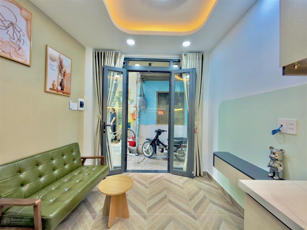 Nhà 1 lầu + lửng 12m² hẻm 3m sát mặt tiền ngô đức kế, gần chợ bà chiểu