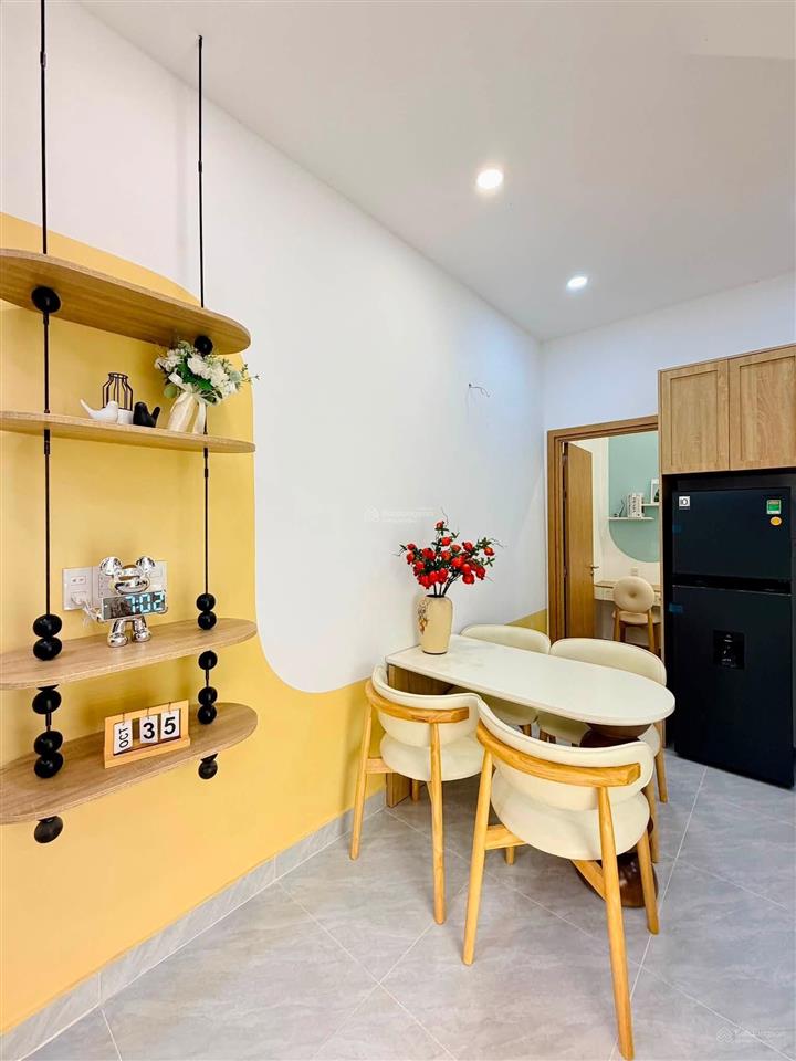 Nhà 1 lầu 31.2m² hẻm 3.5m, ko lộ giới, sát mặt tiền, ngay cityland nguyễn văn lượng