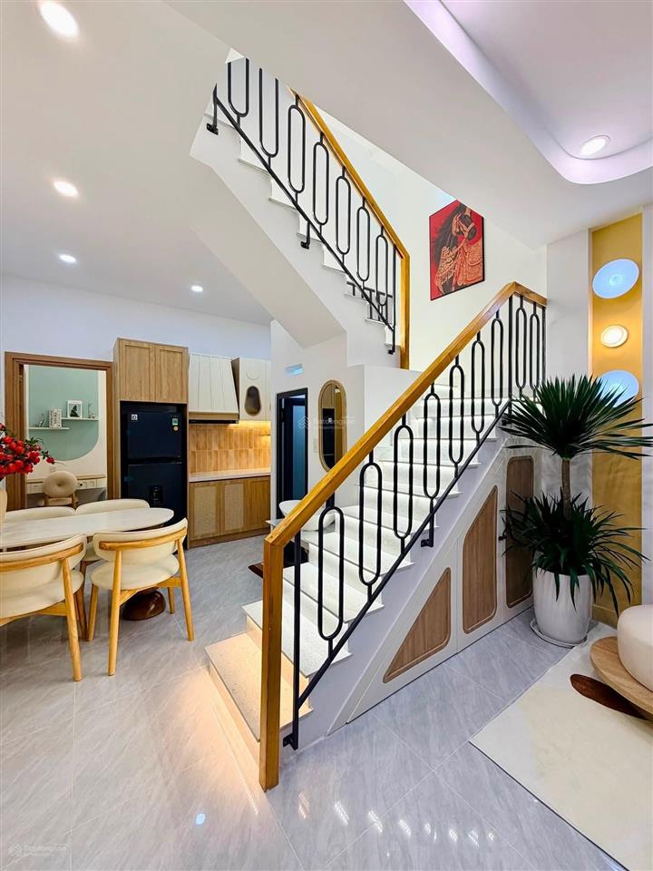 Nhà 1 lầu 31.2m² hẻm 3.5m, ko lộ giới, sát mặt tiền, ngay cityland nguyễn văn lượng