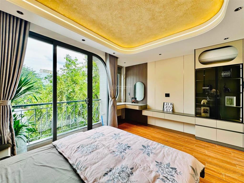 Nhà xây mới 5 tầng 52,7m2 hẻm xe hơi 5m sát mặt tiền lê đức thọ, ngay chợ an nhơn
