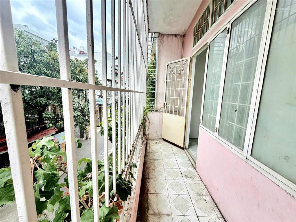Nhà 1 lầu 43.9m2 ko lộ giới, hẻm 6m thông, đường bùi đình túy, p.12