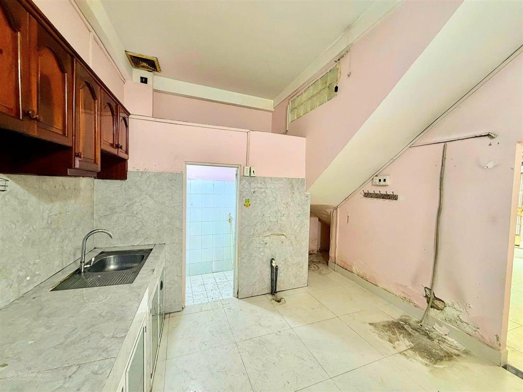 Nhà 1 lầu 43.9m2 ko lộ giới, hẻm 6m thông, đường bùi đình túy, p.12