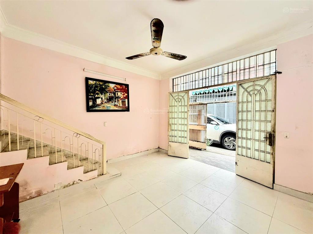 Nhà 1 lầu 43.9m2 ko lộ giới, hẻm 6m thông, đường bùi đình túy, p.12
