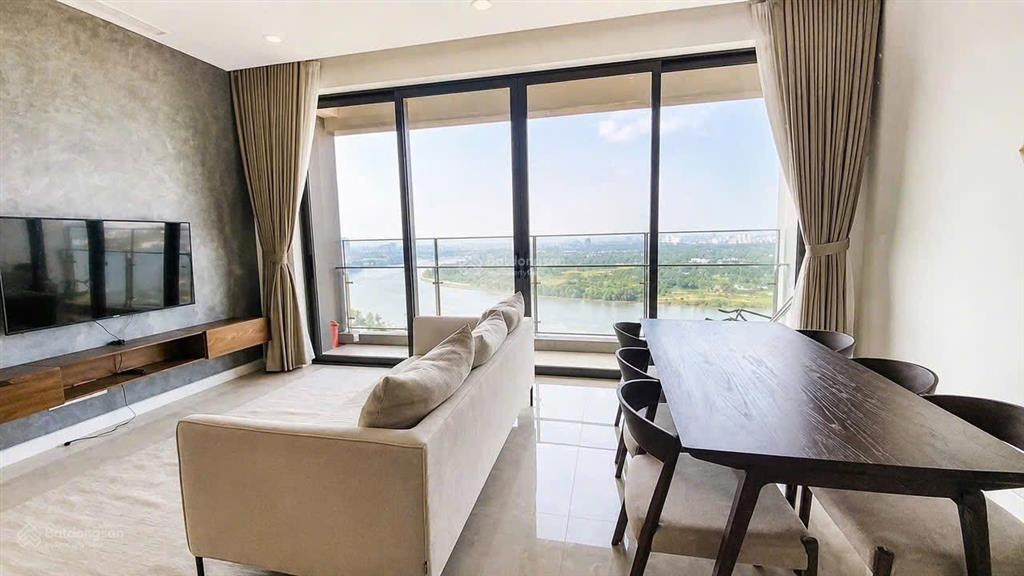 3pn full nội thất mới, 127m2, tầng cao view sông trống sẵn