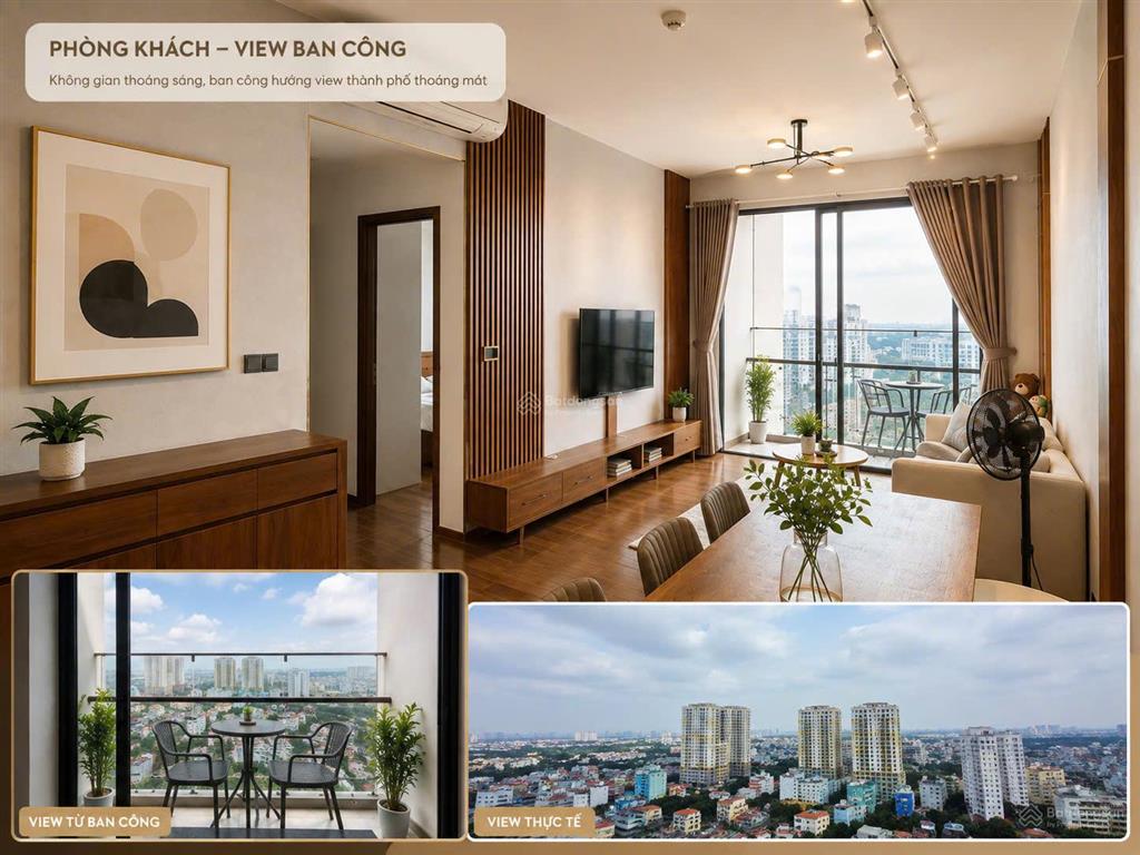 2pn nhà mới full nội thất, tầng view đẹp, trống sẵn xem 24/7, thương lượng giá chính chủ