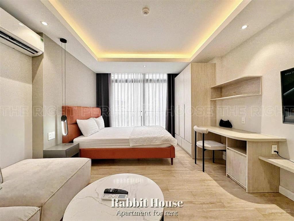 Cho thuê căn hộ 1pn full nội thất, thoáng, an ninh  gần vx dân chủ, giáp quận 1, quận 10