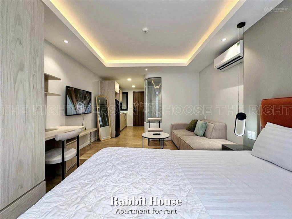 Cho thuê căn hộ 1pn full nội thất, thoáng, an ninh  gần vx dân chủ, giáp quận 1, quận 10
