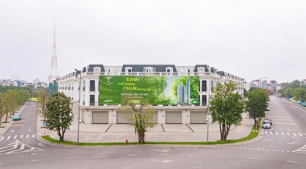 Bán shophouse tmdv 4 tầng, bán mới trực tiếp cđt tại vinhomes smart city.