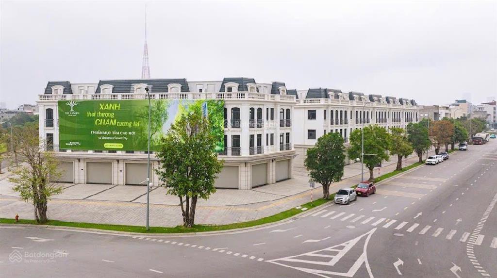 Bán shophouse tmdv 4 tầng, bán mới trực tiếp cđt tại vinhomes smart city.