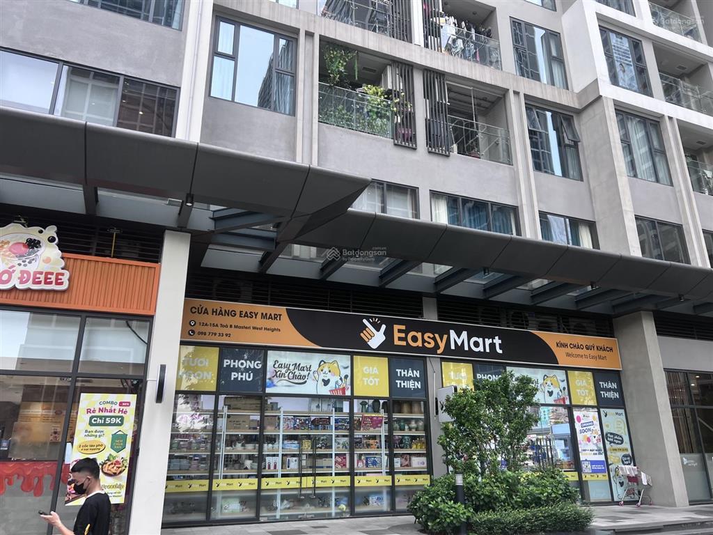 Bán shop chân đế 60m2 vinhomes smart city dòng tiền cho thuê ổn định, sổ đỏ lâu dài
